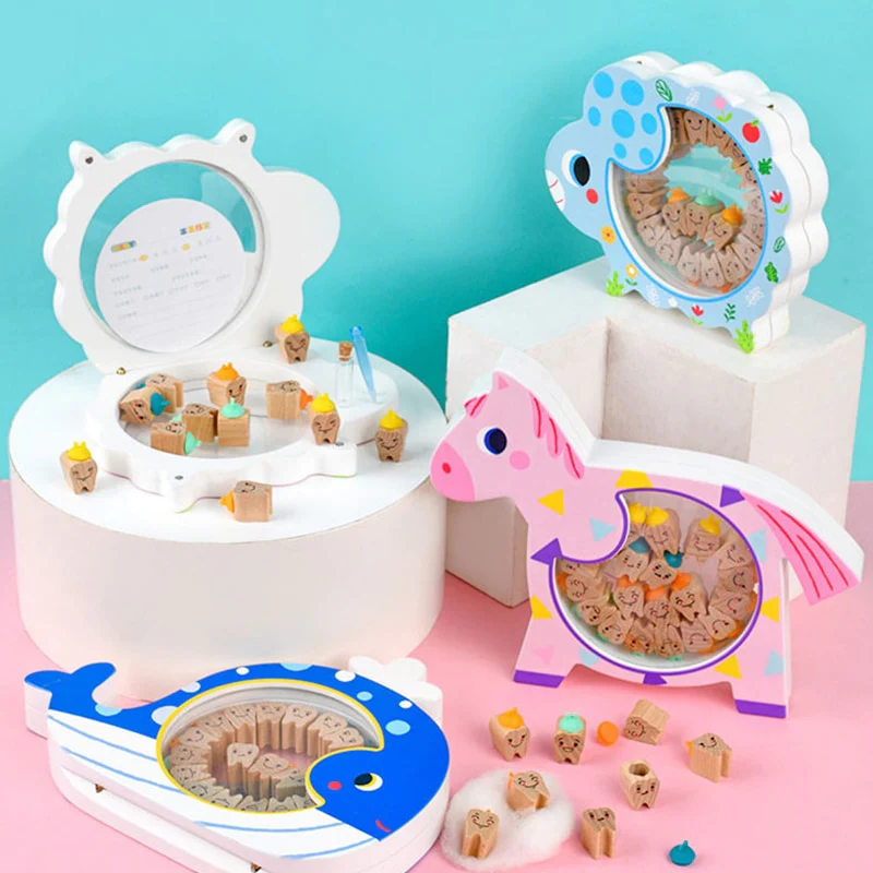 BOITE SOUVENIR DENTS DE LAIT ANIMAUX